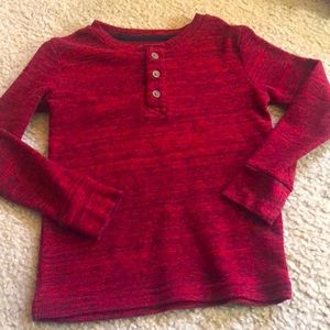 Sonoma Boys 4 Maroon long sleeve shirt